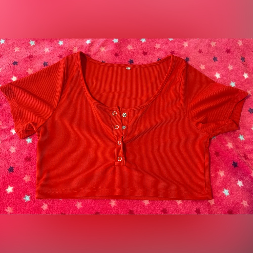 Red HOT 🌶️🏁 CropTop